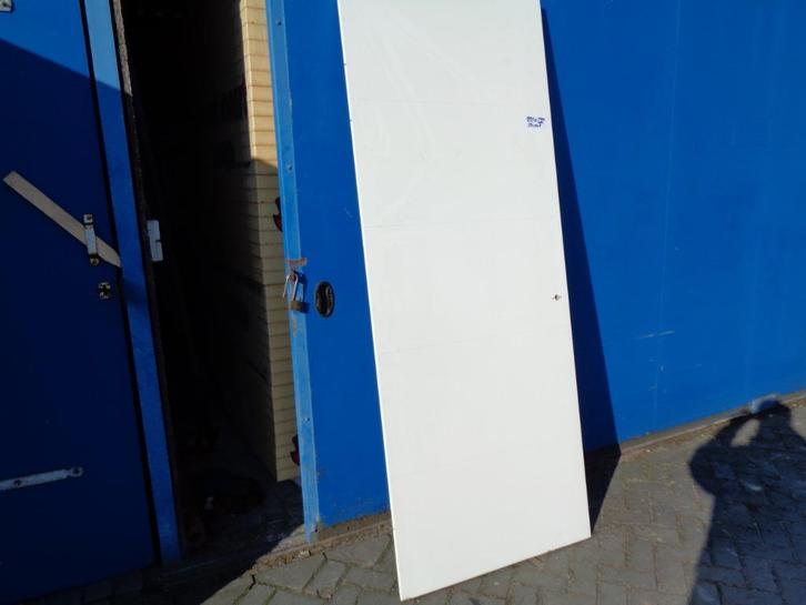 Svedex KUNSTSTOF DEUR opdek links 88x231.5 alpine wit NIEUW!, Doe-het-zelf en Verbouw, Deuren en Horren, Nieuw, Binnendeur, 215 cm of meer