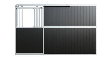 Voorwand Basic dicht met schuifdeur en minideur | Voorraad beschikbaar voor biedingen