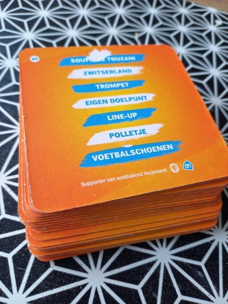 * AH oranje spelerskaarten 2024 *, Verzamelen, Supermarktacties, Albert Heijn, Verzenden