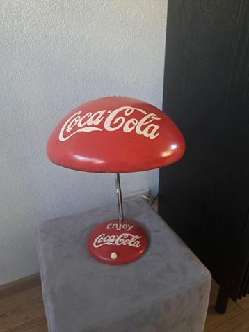 Vintage bureaulamp Coca Cola beschikbaar voor biedingen