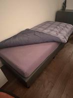 1 pers zgan Bed incl dekbed & matras, Huis en Inrichting, Slaapkamer | Bedden, Ophalen, Zo goed als nieuw, 80 cm, 200 cm