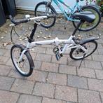 Vouwfiets wit, 6 versnellingen,  gebruikt, Fietsen en Brommers, Fietsen | Vouwfietsen, 20 inch of meer, Gebruikt, Versnellingen