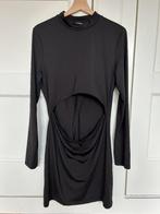 Stretchstof jurk Monki - mt L, Zwart, Maat 42/44 (L), Ophalen of Verzenden, Zo goed als nieuw