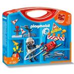 🎁 Playmobil 4180 - Opbergkoffer Brandweer 🎁, Ophalen of Verzenden, Nieuw, Complete set