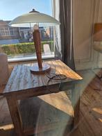 Leuke lamp met of zonder houten tafeltje, Ophalen, Minder dan 100 cm