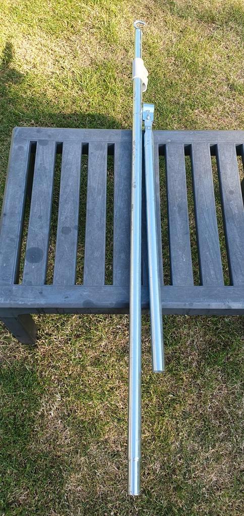 Dakligger 25mm staal 250cm, Caravans en Kamperen, Kampeeraccessoires, Zo goed als nieuw, Ophalen