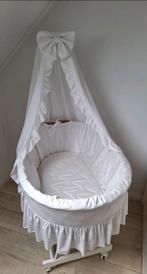 Rieten babywieg, Ophalen, Zo goed als nieuw, Wieg