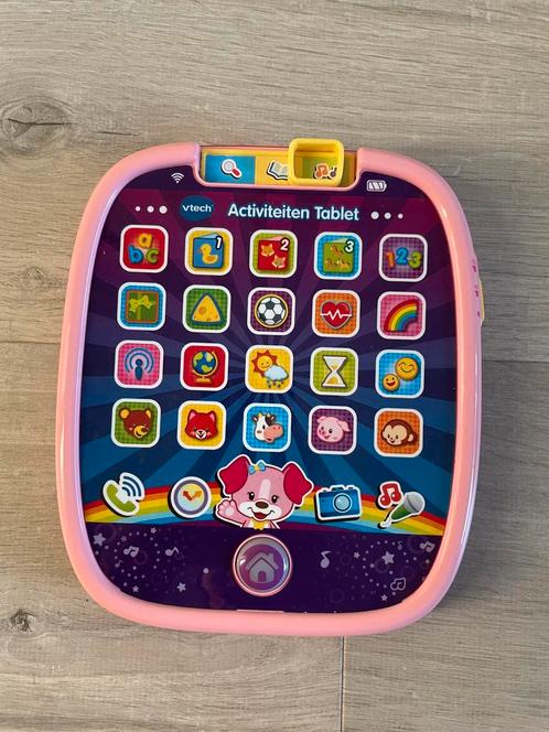 VTech Baby Activiteiten tablet roze, Kinderen en Baby's, Speelgoed | Vtech, Zo goed als nieuw, 6 maanden tot 2 jaar, Ophalen of Verzenden