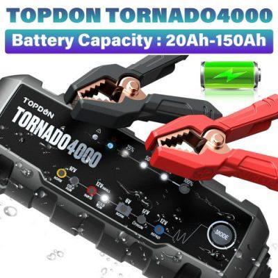 Topdon T4000 accu lader 6V & 12V lader nieuw, Auto diversen, Autogereedschap, Nieuw, Ophalen of Verzenden