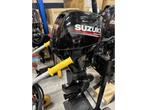2x Suzuki 9.9pk Kort en langstaart knuppel buitenboordmotor, Gebruikt, Benzine