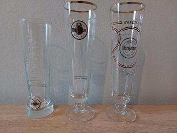 Warsteiner glazen divers 45 stuks beschikbaar voor biedingen