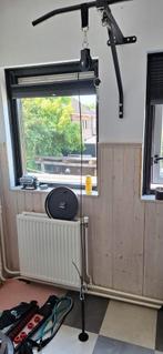 Pulley systeem + optrekstang + accessoires zo goed als nieuw, Ophalen of Verzenden, Zo goed als nieuw, Buik, Overige typen