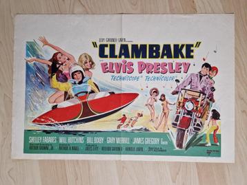 filmaffiche Elvis Presley Clambake 1967 filmposter beschikbaar voor biedingen