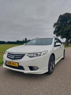 Honda Accord 2.2 I-dtec 180pk 2012 Wit, Auto's, Honda, Voorwielaandrijving, 179 pk, Wit, Leder