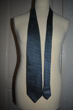 Part Two, mooie chique zijden stropdas, Blauw, Ophalen of Verzenden, Zo goed als nieuw, Met patroon