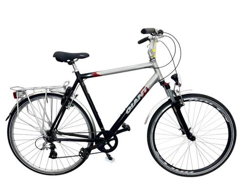 Herenfiets Giant Escaper 60 cm/met 7 versnellingen, Fietsen en Brommers, Fietsen | Heren | Herenfietsen, Gebruikt, Giant, 57 tot 61 cm