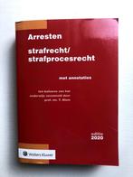 Arresten strafrecht/strafprocesrecht met annotaties, Boeken, Studieboeken en Cursussen, Verzenden, Zo goed als nieuw, HBO, Wolters Kluwer