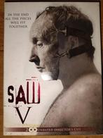 Saw V, 2 disc unrated director's cut, nagenoeg nieuwstaat!, Vanaf 16 jaar, Verzenden, Zo goed als nieuw, Slasher