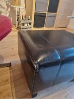 Zwarte poef 483439, Ophalen, Gebruikt, Minder dan 50 cm, Minder dan 50 cm
