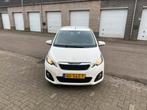 Peugeot 108 1.0 12V E-vti 51KW 5DR 2017 Wit, Auto's, Voorwielaandrijving, Zwart, 4 stoelen, Start-stop-systeem