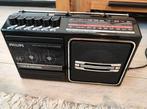 Philips radio cassette deck, Ophalen of Verzenden, Zo goed als nieuw, Radio
