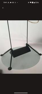 Vintage s. Asahara luci italia hanglamp accademia, Ophalen, Gebruikt, Glas, 75 cm of meer