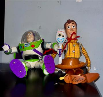 Toy Story Figuren Set - Woody, Buzz & Forky beschikbaar voor biedingen