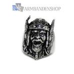 Rvs Thor ring van edelstaal biker stalen viking god., Heer, Nieuw, Zilver, IJzer of Staal