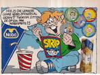 Retro reclame 1980 Nobo spaaractie strip stickers, Verzamelen, Ophalen of Verzenden