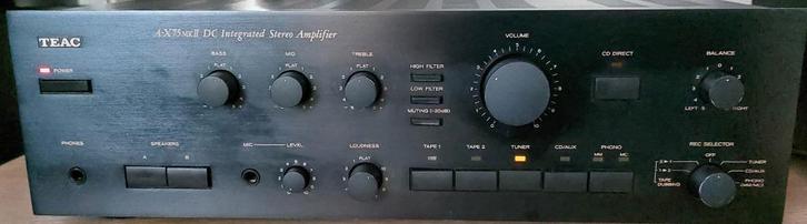 Teac A-X75 mkII versterker, Audio, Tv en Foto, Versterkers en Receivers, Refurbished, Stereo, 60 tot 120 watt, Overige merken