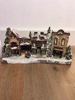 Kerstdorp Rijtjeshuis met Verlichting, Huis en Inrichting, Woonaccessoires | Kandelaars en Kaarsen, Overige kleuren, Ophalen of Verzenden