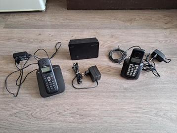telefoon 2 handsets beschikbaar voor biedingen