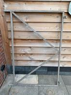 Metalen frame poort, Tuin en Terras, Schuttingen, Ophalen, Gebruikt, IJzer, Minder dan 3 meter