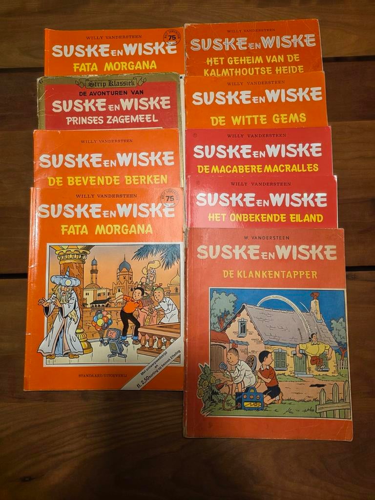 Suske en Wiske Stripboeken - 1 euro per stuk, Meerdere stripboeken, Ophalen of Verzenden, Gelezen, Willy Vandersteen