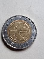 2 euro cc Frankrijk 10 jaar EMU 2009, 2 euro, Frankrijk, Ophalen of Verzenden