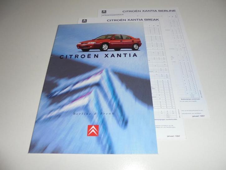 brochure Citroen Xantia  1997, Boeken, Auto's | Folders en Tijdschriften, Zo goed als nieuw, Overige merken, Ophalen of Verzenden