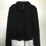 Marccain blazer jasje zwart wol met cashmere maat N4, Kleding | Dames, Verzenden, Zo goed als nieuw, Maat 42/44 (L), Zwart