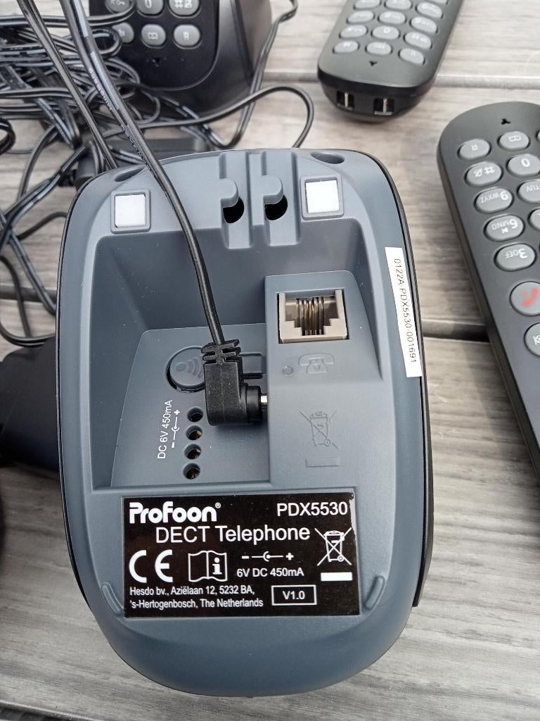 DECT telefoons, Telecommunicatie, Vaste telefoons | Handsets en Draadloos, Zo goed als nieuw, 4 handsets of meer, Ophalen of Verzenden