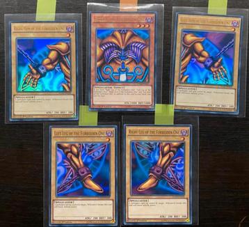 Yu-Gi-Oh! Complete Quartercentury Exodia Set Sealed Head ! beschikbaar voor biedingen
