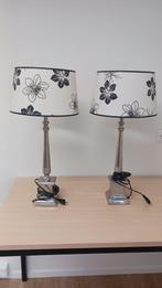 Twee prachtige tafellampen, Huis en Inrichting, Ophalen, Zo goed als nieuw, Metaal, 50 tot 75 cm