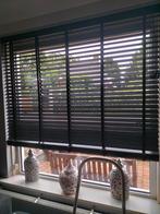 Houten zwarte jaloezieën/ luxaflex, Huis en Inrichting, Ophalen, Zo goed als nieuw, Zwart