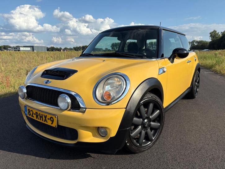 Mini Cooper S 2007 Nieuwe APK!!/Airco/17inch/Sport uitlaat, Auto's, Mini, Bedrijf, Cooper S, ABS, Airbags, Airconditioning, Alarm