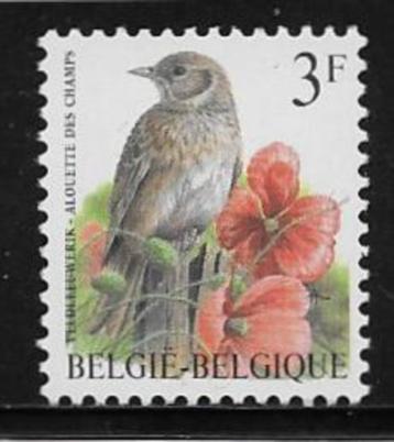 België 1997   Vogel  Veldleeuwerik   2757  (Pfr) beschikbaar voor biedingen