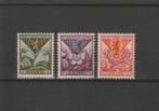 Nederland 1925, NVPH 166 t/m 168, Ongebruikt., Ophalen of Verzenden, T/m 1940, Postfris