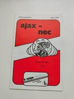 AJAX - NEC Seizoen 1979-1980 no 33 officieel programma, Verzenden, Zo goed als nieuw, Ajax, Overige typen