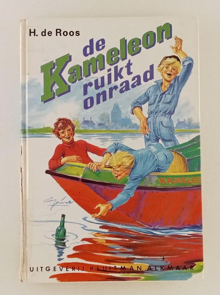 Roos, H. de - De Kameleon ruikt onraad, Boeken, Kinderboeken | Jeugd | 10 tot 12 jaar, Gelezen, Fictie, Verzenden