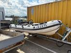 Rib met 30 pk motor, Watersport en Boten, Rubberboten, Gebruikt, Benzine, Minder dan 70 pk, Overige materialen