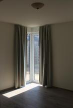 3 zonwerende gordijnen - beige strepen, Huis en Inrichting, Stoffering | Gordijnen en Lamellen, Ophalen, 200 cm of meer, Beige