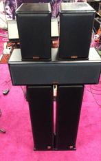 Lambda Jade set+Koda Center + satellite speakers surroundset, Gebruikt, 60 tot 120 watt, Front, Rear of Stereo speakers, Ophalen