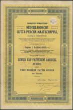 aandeel GUTTA PERCHA 1921, Postzegels en Munten, Aandelen en Waardepapieren, Ophalen of Verzenden, 1920 tot 1950, Aandeel